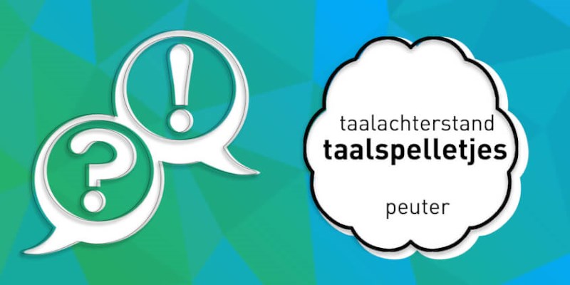 Zijn er taalspelletjes voor peuters met een taalontwikkelingsstoornis?